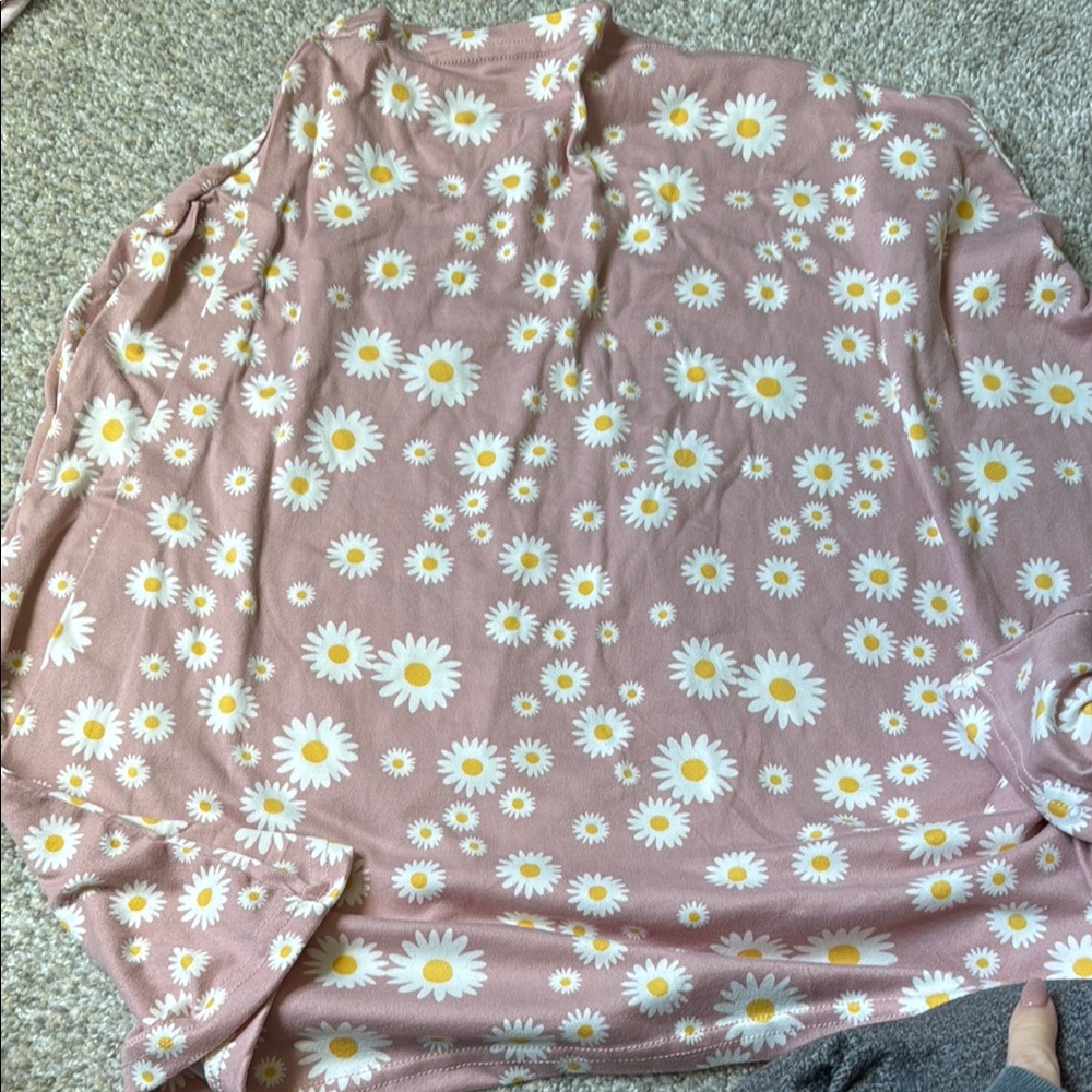 Floral Pink car seat cover nursing